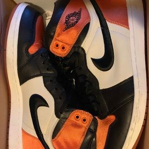 Womens jordan 1 SBB Satin sz 12w 10.5m